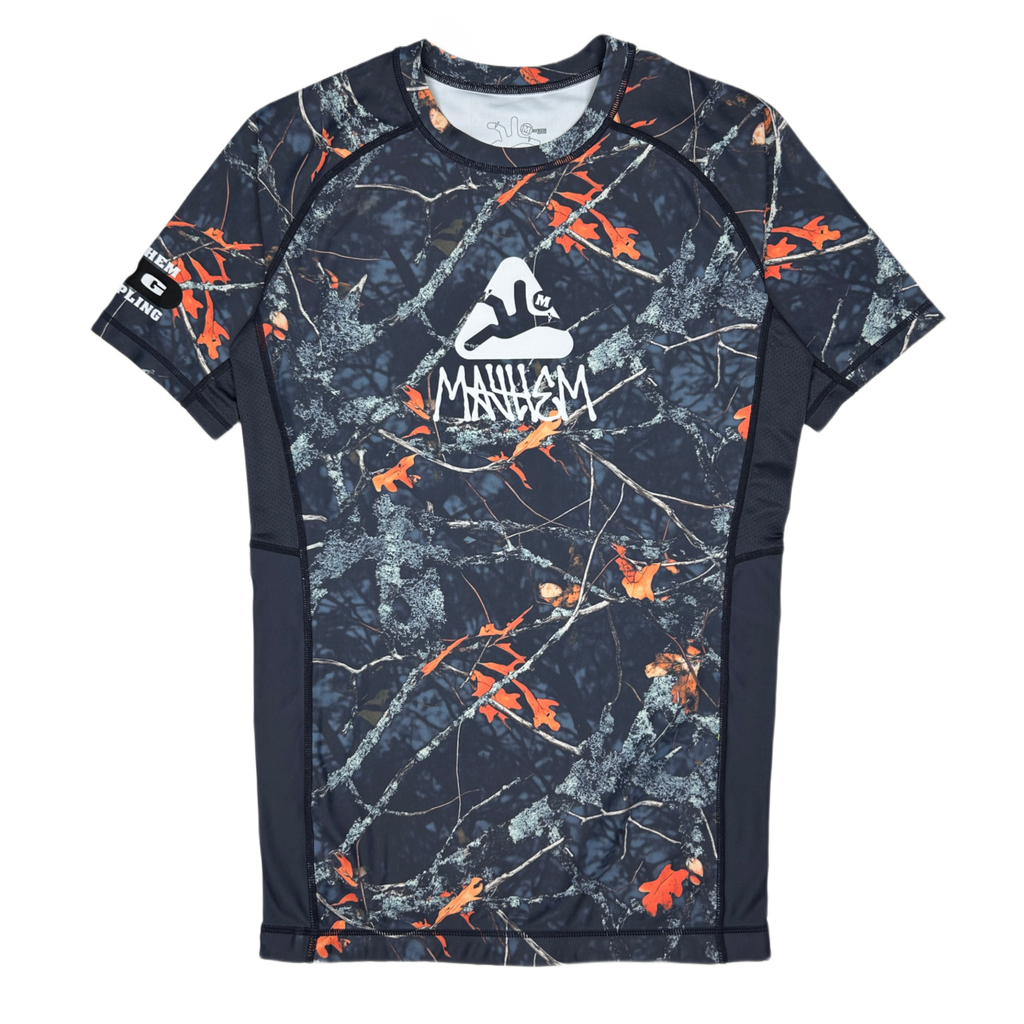 ORANGE WOODLAND RASHGUARD