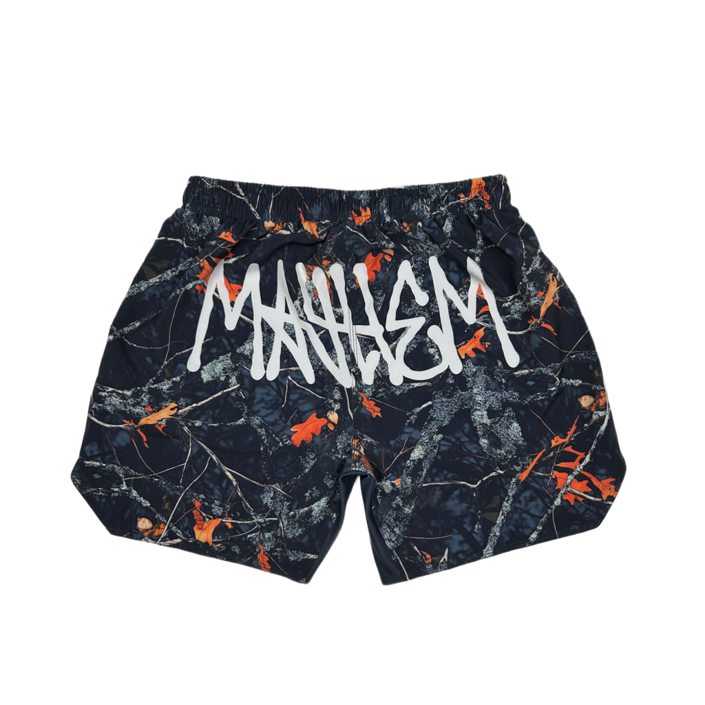 ORANGE WOODLAND SHORTS