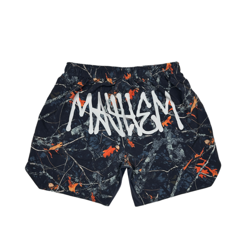 ORANGE WOODLAND SHORTS