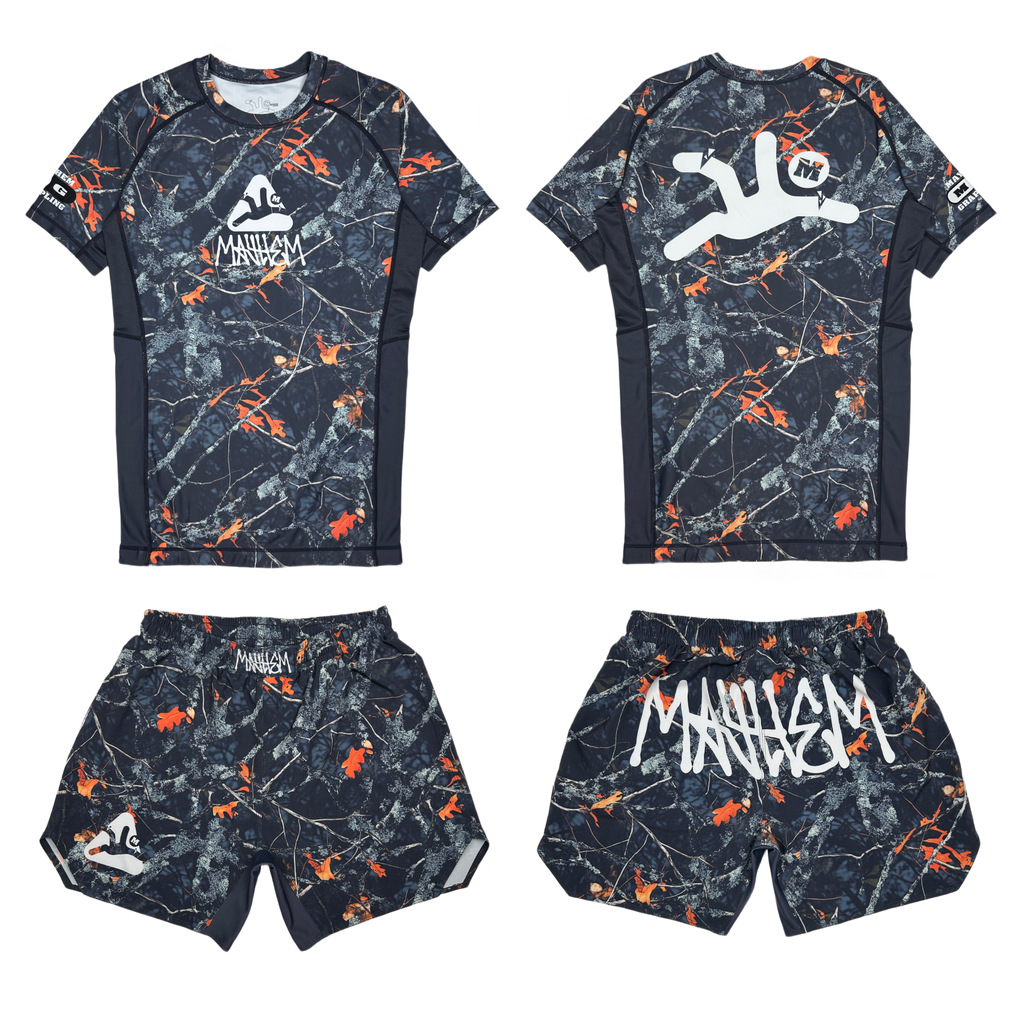 ORANGE WOODLAND RASHGUARD